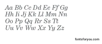 Schriftart HerculestextItalic