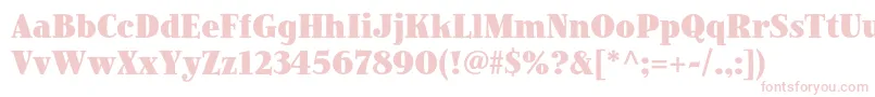 JimbostdBlackcondensed Font – Pink Fonts