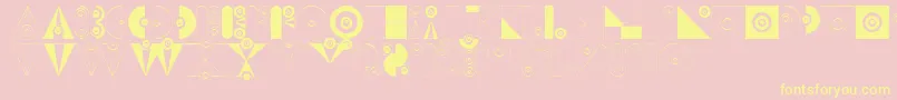 More about BadabumHappyloverstown.Eu Font BadabumHappyloverstown.Eu Font – Yellow Fonts on Pink Background