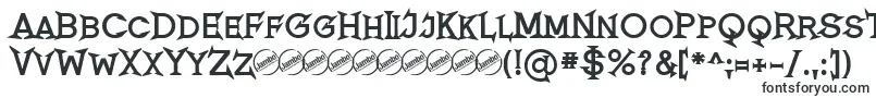 RomanicumBold-fontti – leveät fontit