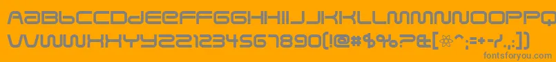 More about SavedByZero Font SavedByZero Font – Gray Fonts on Orange Background
