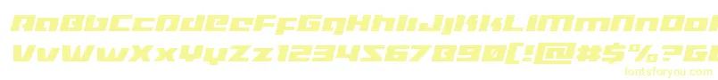 Turbochargelightital Font – Yellow Fonts