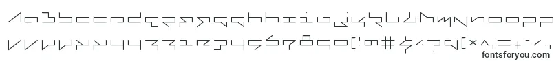 FabricateThin-Schriftart – Schriftarten, die mit F beginnen