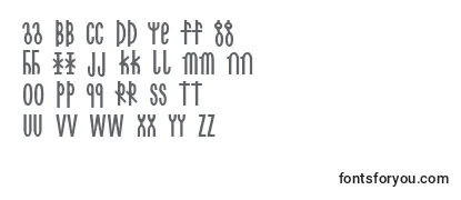 Reseña de la fuente Linotypecethubala