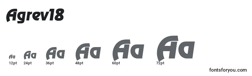 Agrev18 Font Sizes