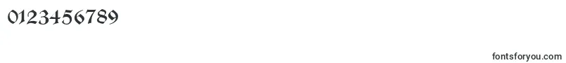 ManuskriptGothischUnz1a Font – Fonts for Numbers and Digits