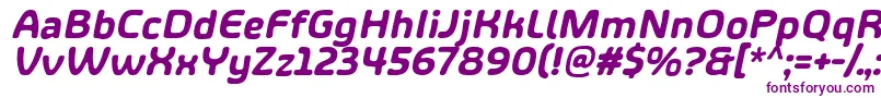 ShareHappinessAroundItalic Font – Purple Fonts