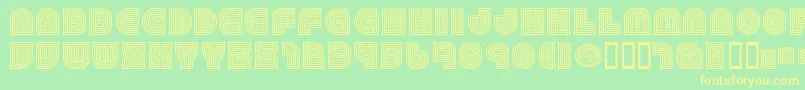 Подробнее о шрифте 79 Шрифт 79 – жёлтые шрифты на зелёном фоне