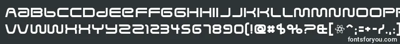 Savedbyz Font – White Fonts on Black Background