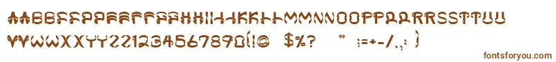 Шрифт Helixx – коричневые шрифты