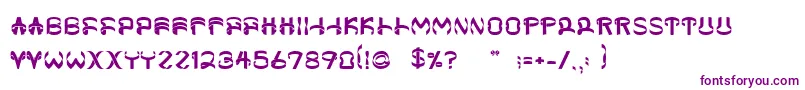 Helixx-Schriftart – Violette Schriften