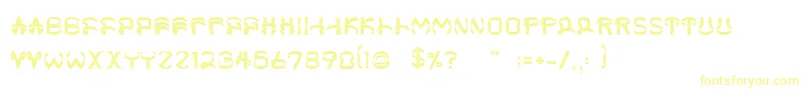Шрифт Helixx – жёлтые шрифты