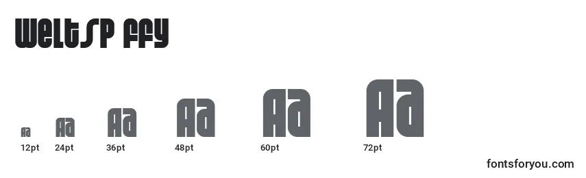 Weltsp ffy Font Sizes
