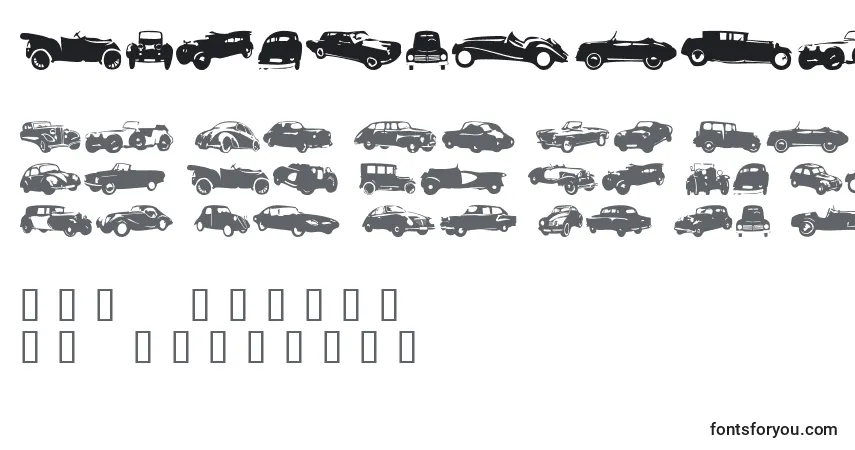 Linotypeharrycars Font – alphabet, numbers, special characters