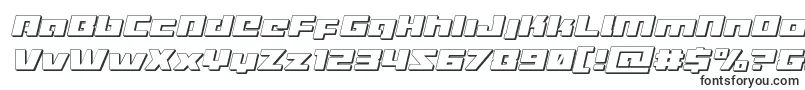 Turbocharge3Dital Font – Standard Fonts