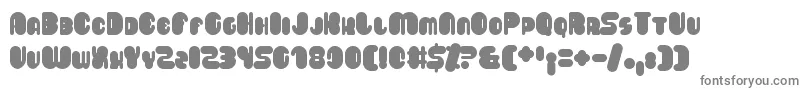 Saveloy Font – Gray Fonts on White Background