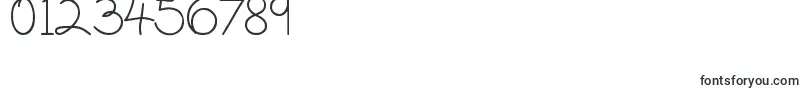 DjbOnTheLighterSide Font – Fonts for Numbers and Digits