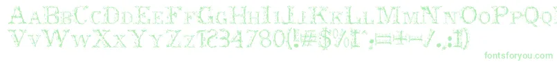 Nero-fontti – vihreät fontit valkoisella taustalla