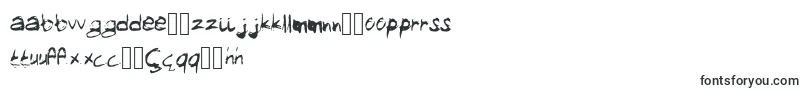 Więcej informacji o czcionce Mysketchfont Czcionka Mysketchfont – uzbeckie czcionki