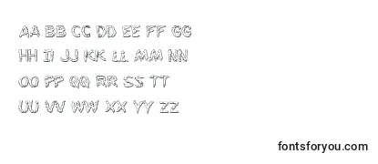 Review of the Flesheating3D Font