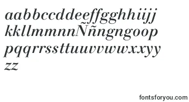 LinotypegianottenMediumitalic font – filipino Fonts