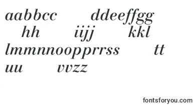 LinotypegianottenMediumitalic font – esperanto Fonts