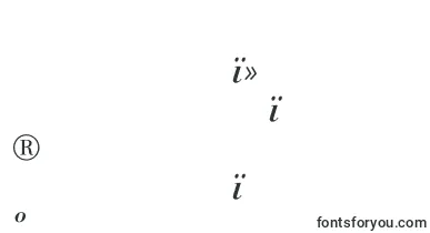 LinotypegianottenMediumitalic font – kurdish Fonts