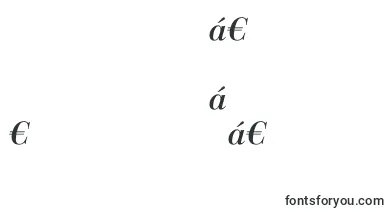 LinotypegianottenMediumitalic font – burmese Fonts