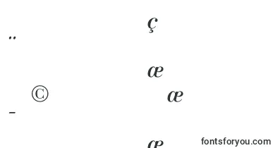LinotypegianottenMediumitalic font – chinese Fonts (simplified)