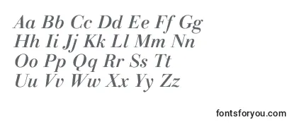 Обзор шрифта LinotypegianottenMediumitalic