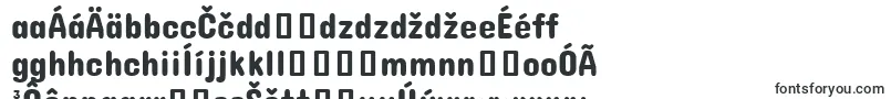 ConcertoneRegular-Schriftart – slowakische Schriften
