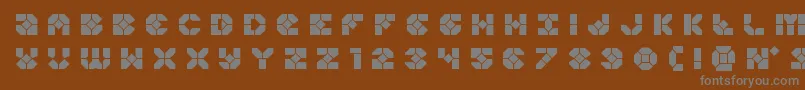 Más sobre la fuente Zoomrunnertitle fuente Zoomrunnertitle – Fuentes Grises Sobre Fondo Marrón