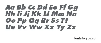 FuturistextraboldItalic Font