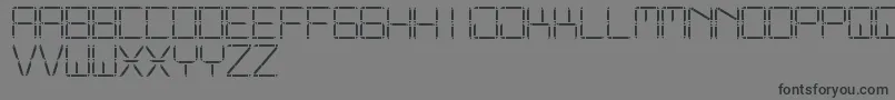 OtherDisplaySt Font – Black Fonts on Gray Background