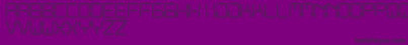 OtherDisplaySt Font – Black Fonts on Purple Background
