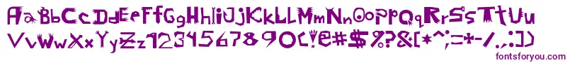 Probbariusc-fontti – violetit fontit
