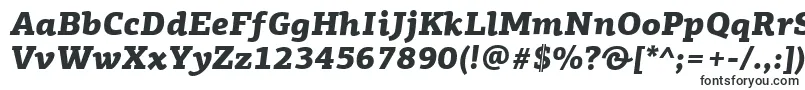 PfagoraslabproBlackitalic-fontti – Kursivoitu fontit