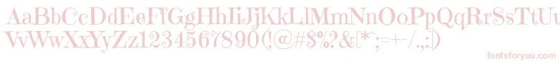 Шрифт EmilyscandyRegular – розовые шрифты на белом фоне