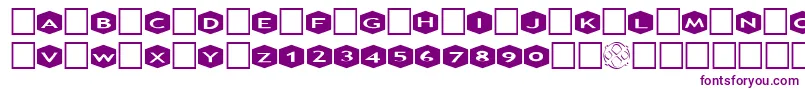 AlphashapesHexagons3 Font – Purple Fonts