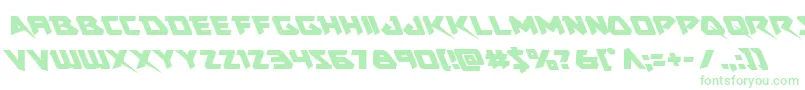 Skirmisherleft-fontti – vihreät fontit