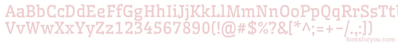 WellfleetRegular Font – Pink Fonts on White Background