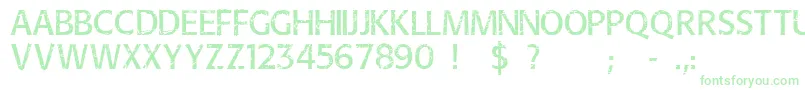 Overhaul Font – Green Fonts