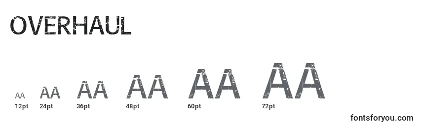 Overhaul Font Sizes