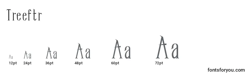 Treeftr Font Sizes