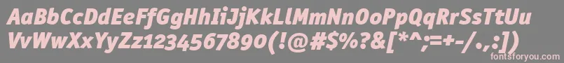 More about OfficinasanblkositcttРљСѓСЂСЃРёРІ Font OfficinasanblkositcttРљСѓСЂСЃРёРІ Font – Pink Fonts on Gray Background