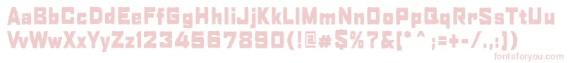 HobbyOfNight-Schriftart – Rosa Schriften