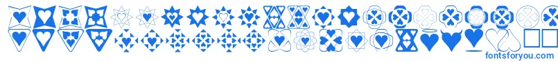 Heartthings Font – Blue Fonts