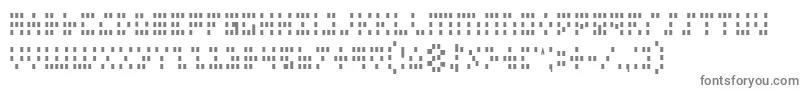 Шрифт IconianCondensed – серые шрифты на белом фоне