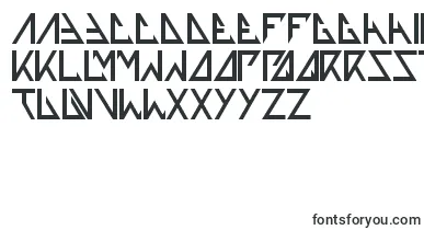 Thetrainingartist font – high-Tech Fonts