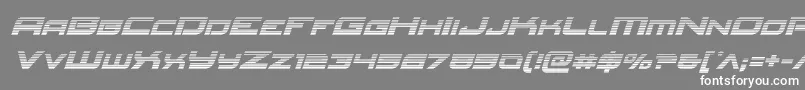 Redrocketgradital Font – White Fonts on Gray Background